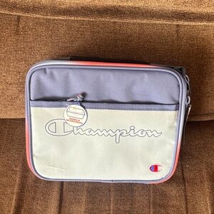 Champion Gray and Cream lunch box Bag